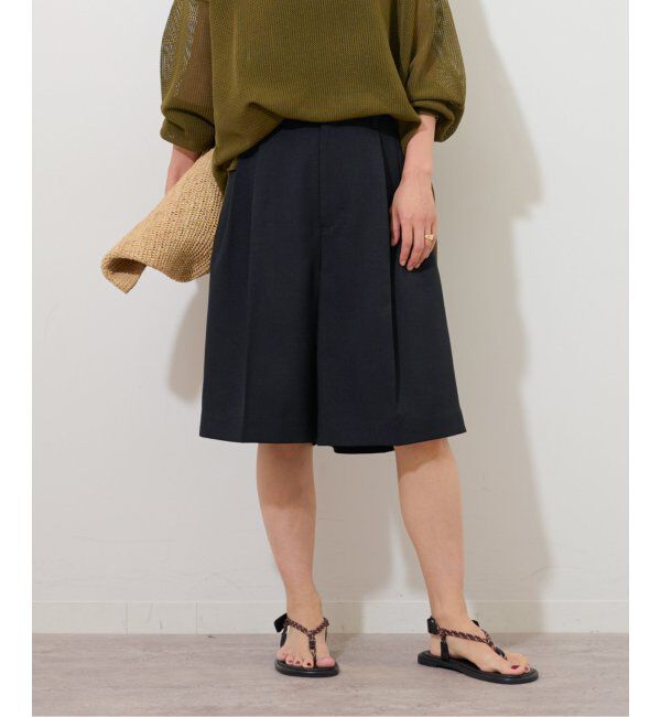 JOURNAL STANDARD relume「【MULTI FUNC+】防シワ / UVカット / 接触冷感 / ドライツイルハーフパンツ」|その他|ブラック