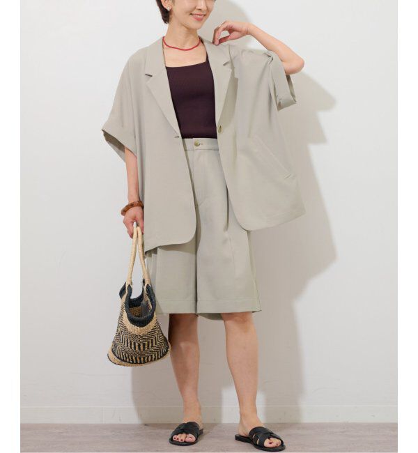 JOURNAL STANDARD relume「【MULTI FUNC+】防シワ / UVカット / 接触冷感 / ドライツイルハーフパンツ」|その他|