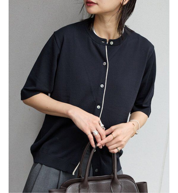 JOURNAL STANDARD「【&FUNCTION】【 接触冷感・UVカット 】ハーフスリーブカーディガン」|カーディガン|