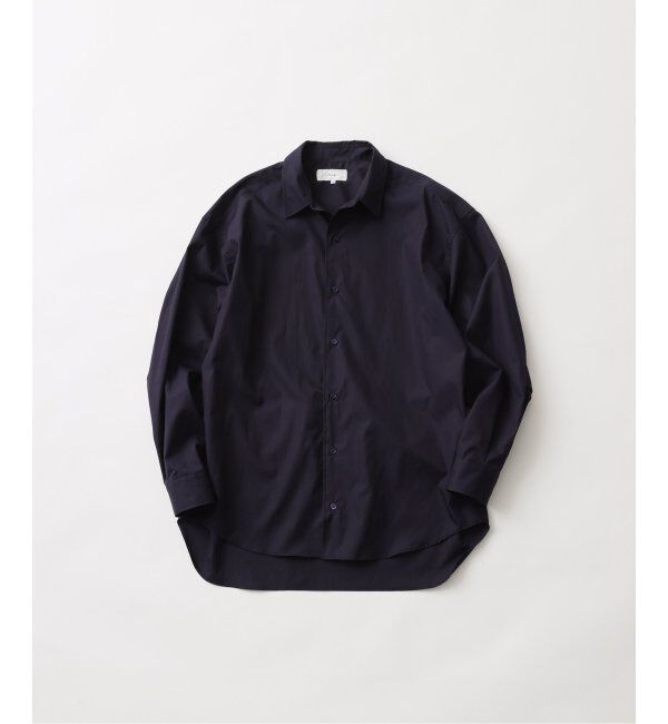 JOURNAL STANDARD「【FOLL/フォル】washed broad daily shirt」|シャツ・ブラウス|ネイビー