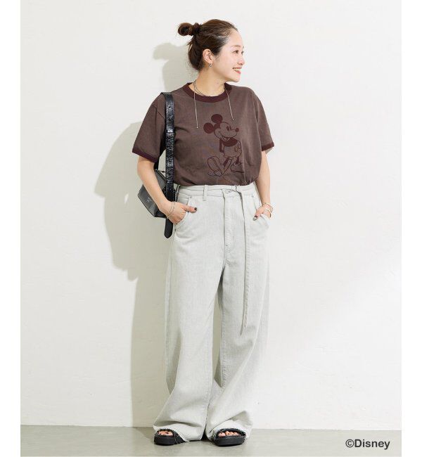 JOURNAL STANDARD「《追加》MICKEY / リンガーTシャツ」|Tシャツ・カットソー|