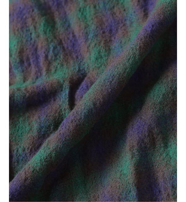 J.S.Homestead「Stead / ライト ウール オンブレー チェック シャツ」|シャツ・ブラウス|