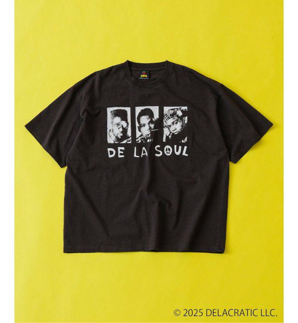 JOURNAL STANDARD relume「De La Soul / デ・ラ・ソウル 別注 プリントTシャツ」|Tシャツ・カットソー|ブラック B