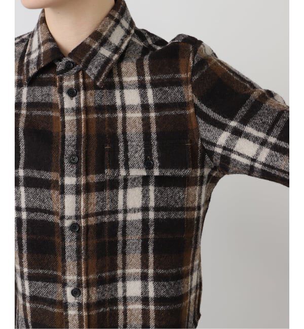 journal standard L'essage「【INSCRIRE /アンスクリア】Check Tight Fit Shirt：シャツ」|シャツ・ブラウス|