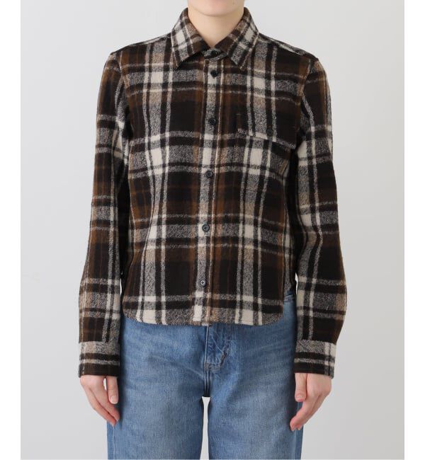 journal standard L'essage「【INSCRIRE /アンスクリア】Check Tight Fit Shirt：シャツ」|シャツ・ブラウス|