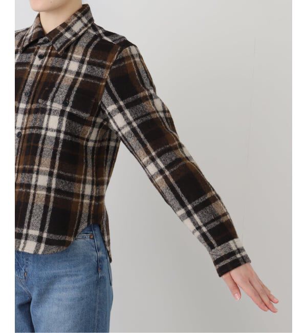 journal standard L'essage「【INSCRIRE /アンスクリア】Check Tight Fit Shirt：シャツ」|シャツ・ブラウス|