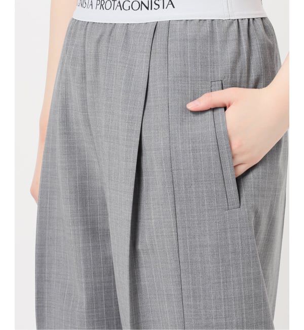 journal standard L'essage「《予約》【PROTAGONISTA/プロタゴニスタ】ベルトパンツ」|スラックス|