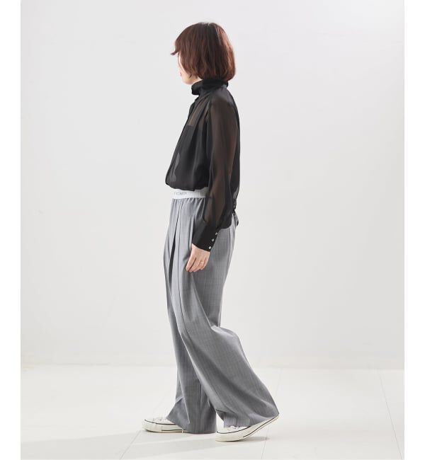 journal standard L'essage「《予約》【PROTAGONISTA/プロタゴニスタ】ベルトパンツ」|スラックス|