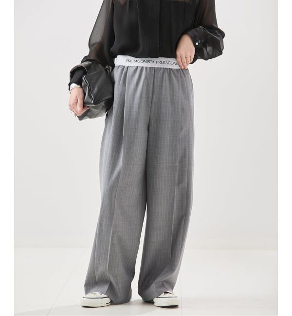 journal standard L'essage「《予約》【PROTAGONISTA/プロタゴニスタ】ベルトパンツ」|スラックス|