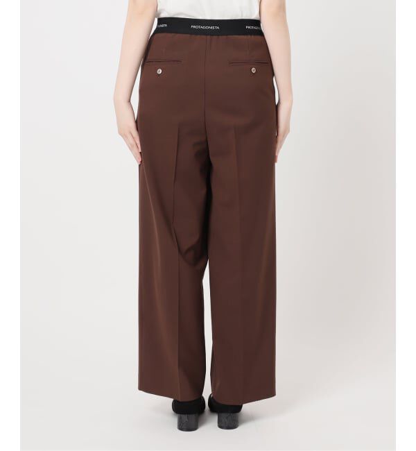 journal standard L'essage「《予約》【PROTAGONISTA/プロタゴニスタ】ベルトパンツ」|スラックス|