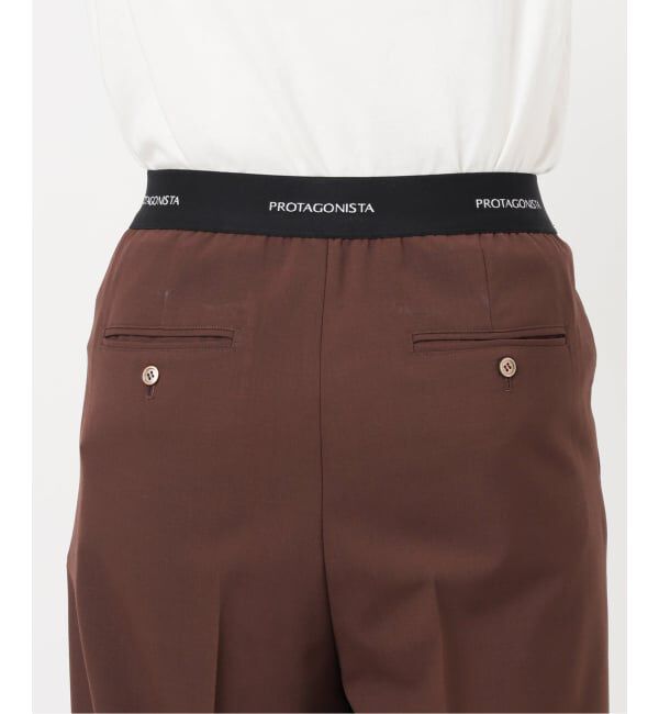 journal standard L'essage「《予約》【PROTAGONISTA/プロタゴニスタ】ベルトパンツ」|スラックス|