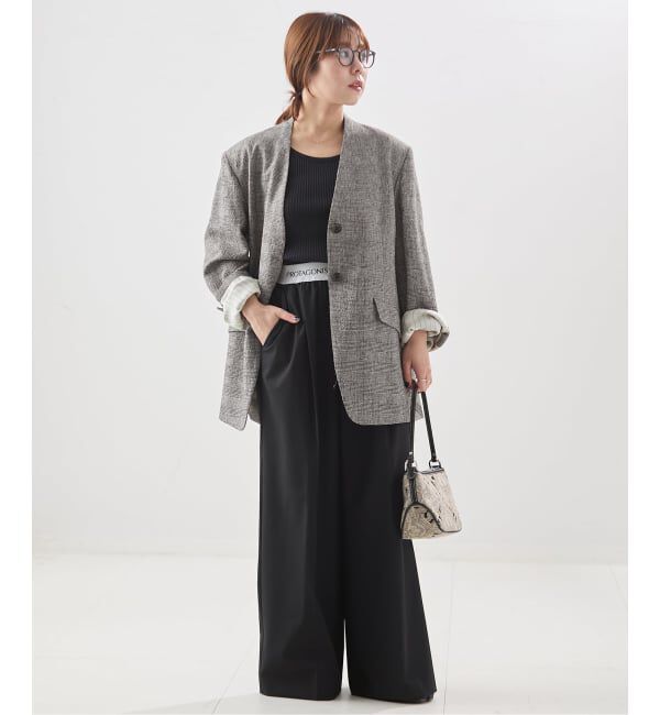 journal standard L'essage「《予約》【PROTAGONISTA/プロタゴニスタベルトワイドパンツ」|スラックス|