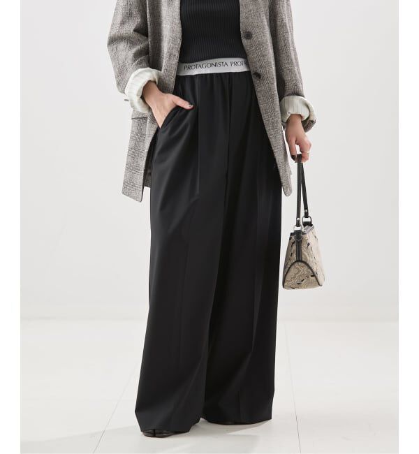 journal standard L'essage「《予約》【PROTAGONISTA/プロタゴニスタベルトワイドパンツ」|スラックス|
