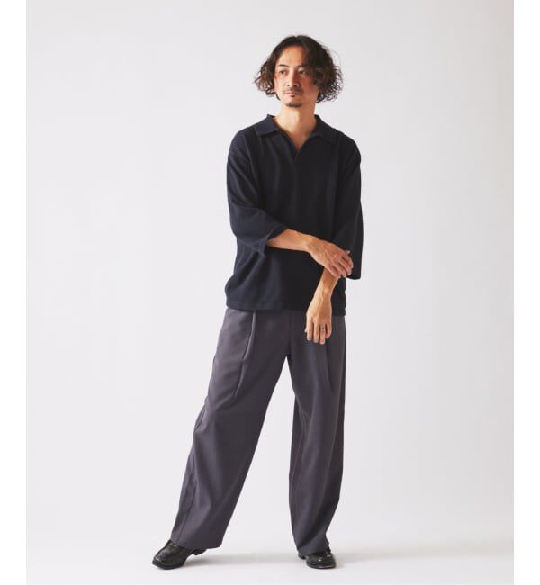 JOURNAL STANDARD relume「《予約》バルジ ツイル 1タック &rdquo;レイジー&rdquo; ライトスラックス」|スラックス|