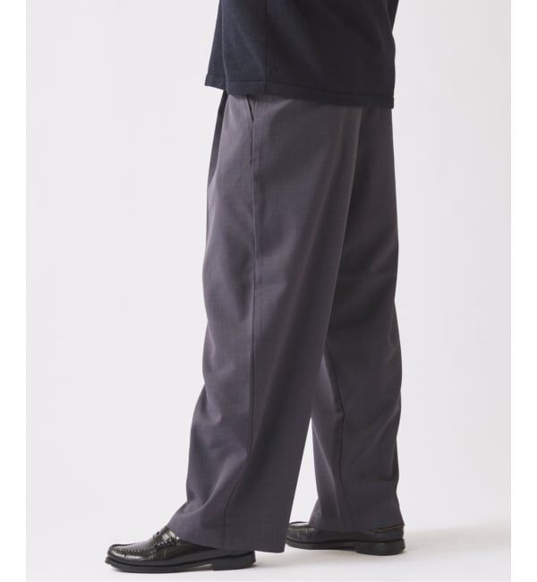 JOURNAL STANDARD relume「《予約》バルジ ツイル 1タック &rdquo;レイジー&rdquo; ライトスラックス」|スラックス|