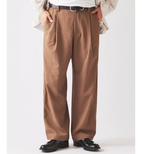 JOURNAL STANDARD relume「《予約》バルジ ツイル 1タック &rdquo;レイジー&rdquo; ライトスラックス」|スラックス|