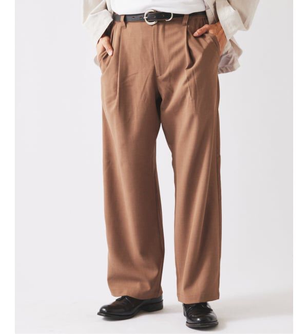 JOURNAL STANDARD relume「《予約》バルジ ツイル 1タック &rdquo;レイジー&rdquo; ライトスラックス」|スラックス|