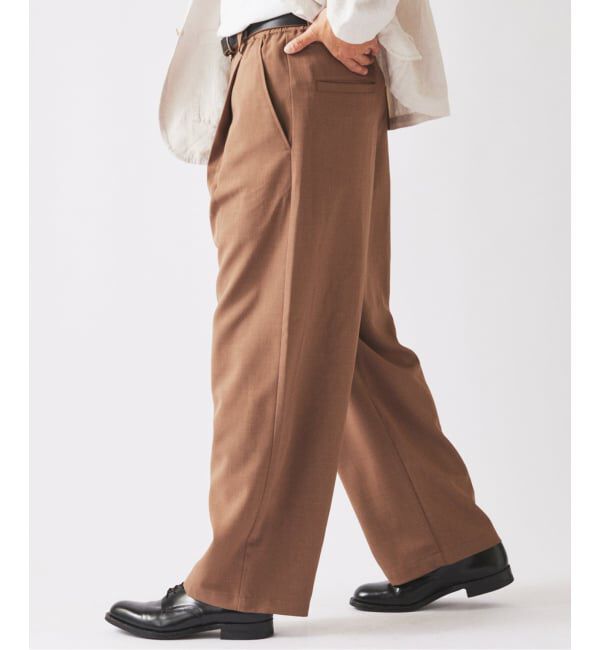 JOURNAL STANDARD relume「《予約》バルジ ツイル 1タック &rdquo;レイジー&rdquo; ライトスラックス」|スラックス|