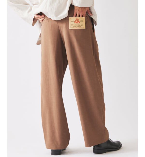 JOURNAL STANDARD relume「《予約》バルジ ツイル 1タック &rdquo;レイジー&rdquo; ライトスラックス」|スラックス|