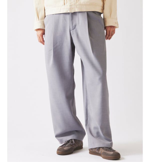 JOURNAL STANDARD relume「《予約》バルジ ツイル 1タック &rdquo;レイジー&rdquo; ライトスラックス」|スラックス|