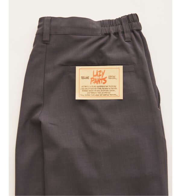 JOURNAL STANDARD relume「《予約》バルジ ツイル 1タック &rdquo;レイジー&rdquo; ライトスラックス」|スラックス|