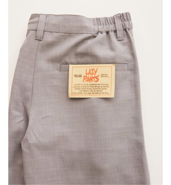 JOURNAL STANDARD relume「《予約》バルジ ツイル 1タック &rdquo;レイジー&rdquo; ライトスラックス」|スラックス|