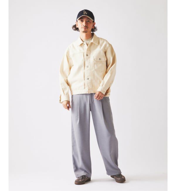 JOURNAL STANDARD relume「《予約》バルジ ツイル 1タック &rdquo;レイジー&rdquo; ライトスラックス」|スラックス|
