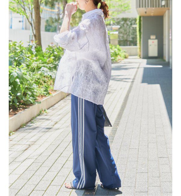 Spick and Span「シアーエンブロイダリーシャツ」|シャツ・ブラウス|