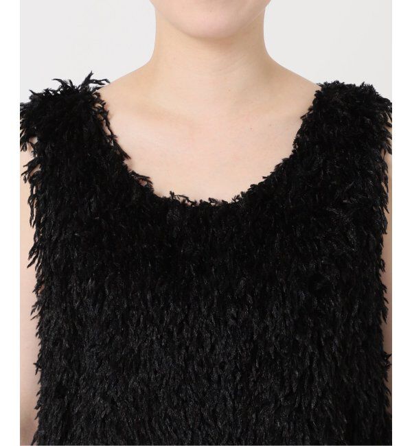 NOBLE「フェザーヤーンタンクトッププルオーバー」|シャツ・ブラウス|