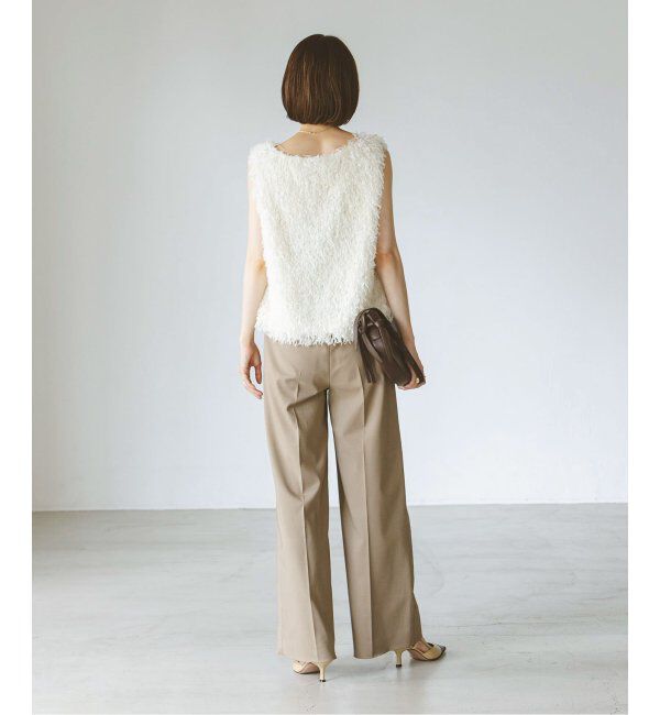 NOBLE「フェザーヤーンタンクトッププルオーバー」|シャツ・ブラウス|