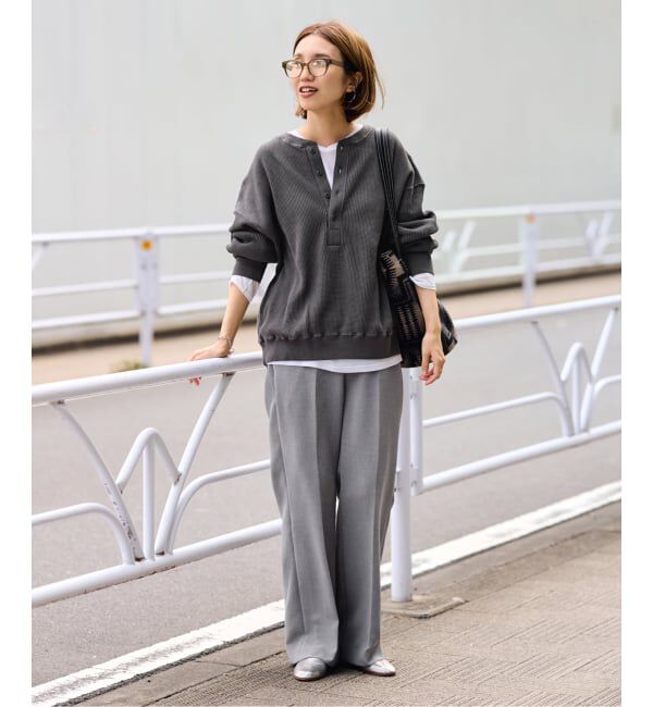 FRAMeWORK「≪追加≫セミフレアパンツ3」|スラックス|