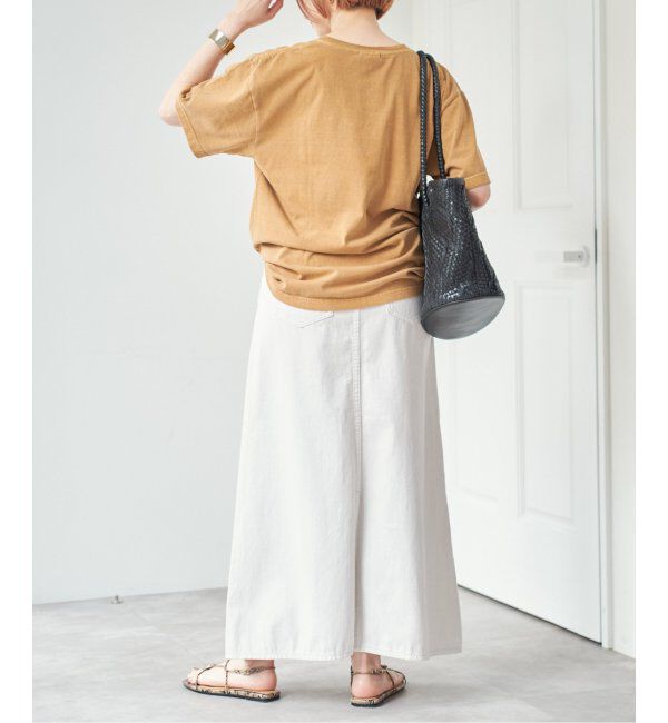 Spick and Span「《追加》AUTHEN / オーセン NUMBERING FLOCKY T-SHIRT」|Tシャツ・カットソー|