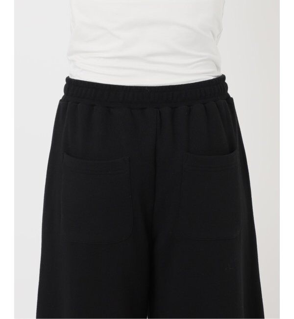 NOBLE「●スビンコットンスウェットパンツ」|スラックス|