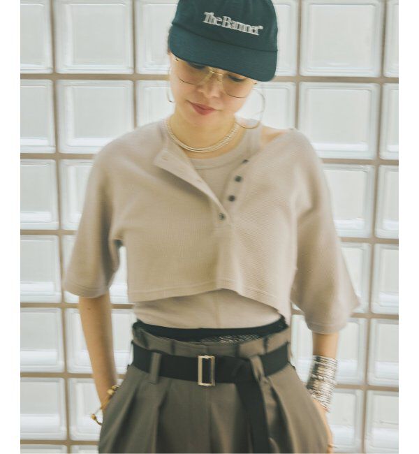 FRAMeWORK「oll*FRAMeWORK レイヤードサーマルT」|Tシャツ・カットソー|