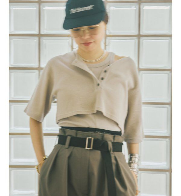 FRAMeWORK「oll*FRAMeWORK レイヤードサーマルT」|Tシャツ・カットソー|