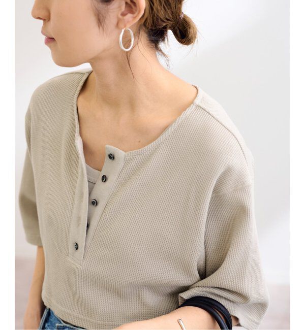 FRAMeWORK「oll*FRAMeWORK レイヤードサーマルT」|Tシャツ・カットソー|