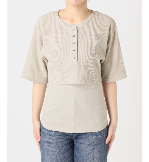 FRAMeWORK「oll*FRAMeWORK レイヤードサーマルT」|Tシャツ・カットソー|