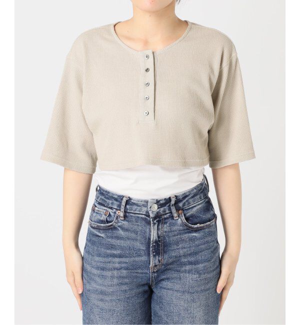 FRAMeWORK「oll*FRAMeWORK レイヤードサーマルT」|Tシャツ・カットソー|