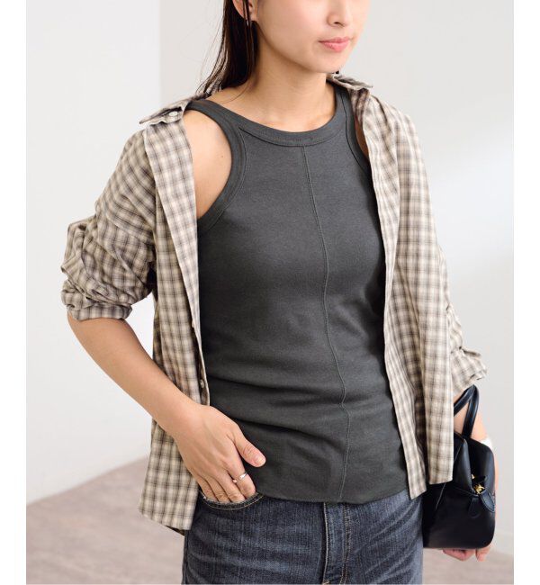 FRAMeWORK「oll*FRAMeWORK レイヤードサーマルT」|Tシャツ・カットソー|