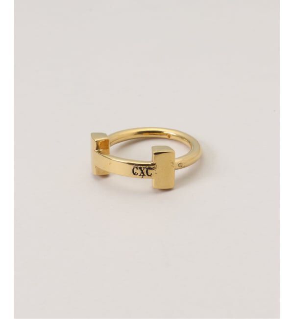 NOBLE「CXC/シーエックスシー リング(ゴールド)」|リング|ゴールド