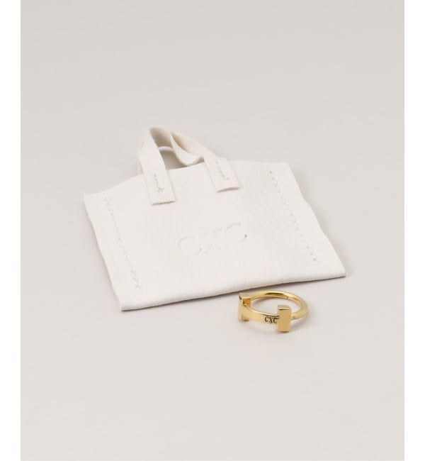 NOBLE「CXC/シーエックスシー リング(ゴールド)」|リング|