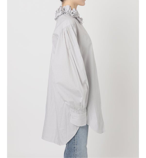 Spick and Span「crinkle crinkle crinkle 別注frill coller shirts*」|シャツ・ブラウス|
