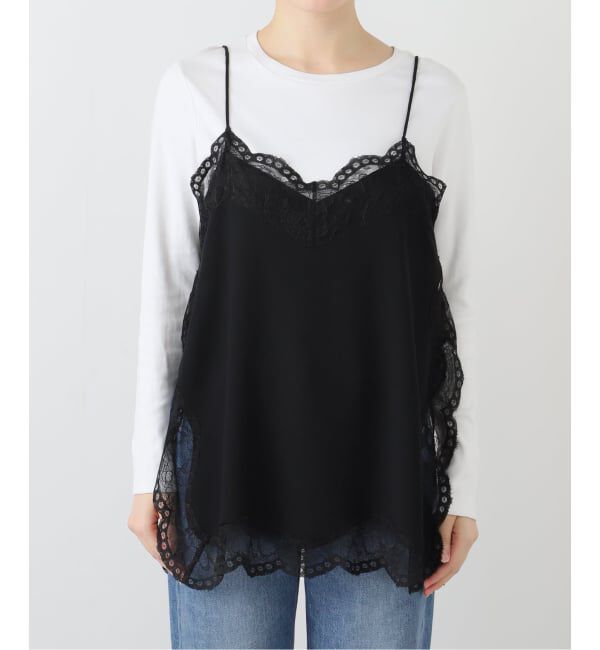 NOBLE「PROVOKE/プロヴォーク レースキャミソール」|シャツ・ブラウス|