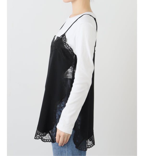 NOBLE「PROVOKE/プロヴォーク レースキャミソール」|シャツ・ブラウス|