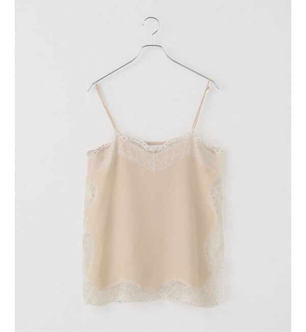 NOBLE「PROVOKE/プロヴォーク レースキャミソール」|シャツ・ブラウス|ベージュ