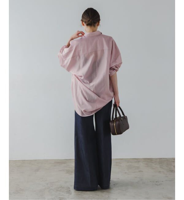 NOBLE「《追加》イージーケアルーズドレープシャツ」|シャツ・ブラウス|