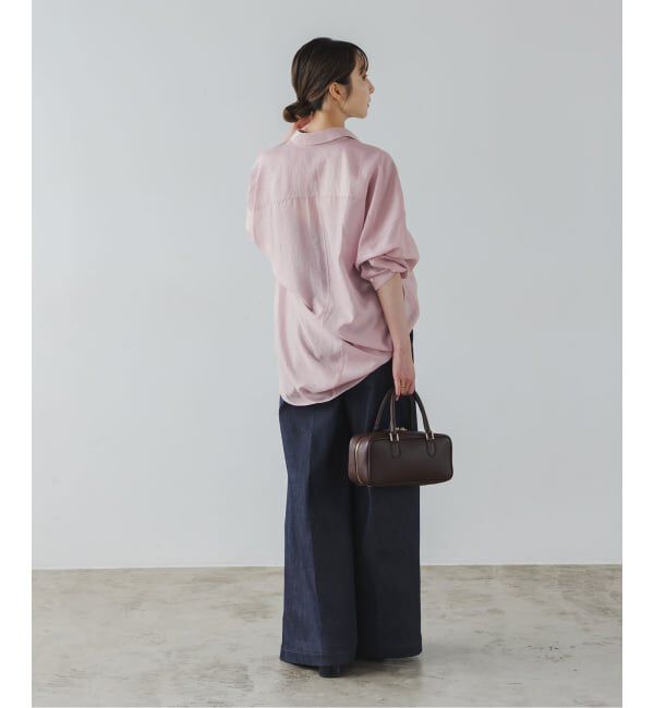 NOBLE「《追加》イージーケアルーズドレープシャツ」|シャツ・ブラウス|