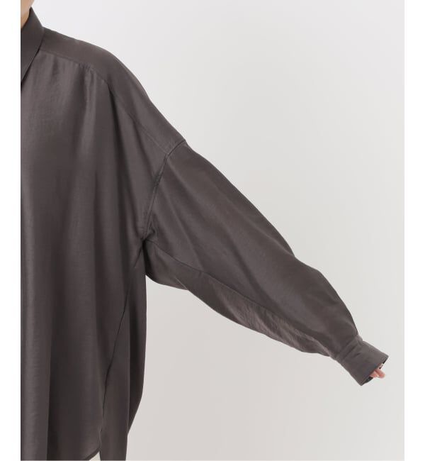 NOBLE「《追加》イージーケアルーズドレープシャツ」|シャツ・ブラウス|