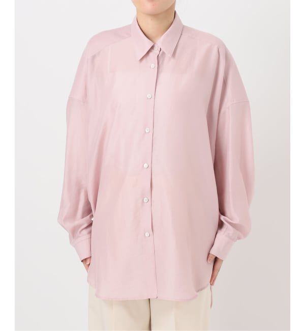 NOBLE「《追加》イージーケアルーズドレープシャツ」|シャツ・ブラウス|