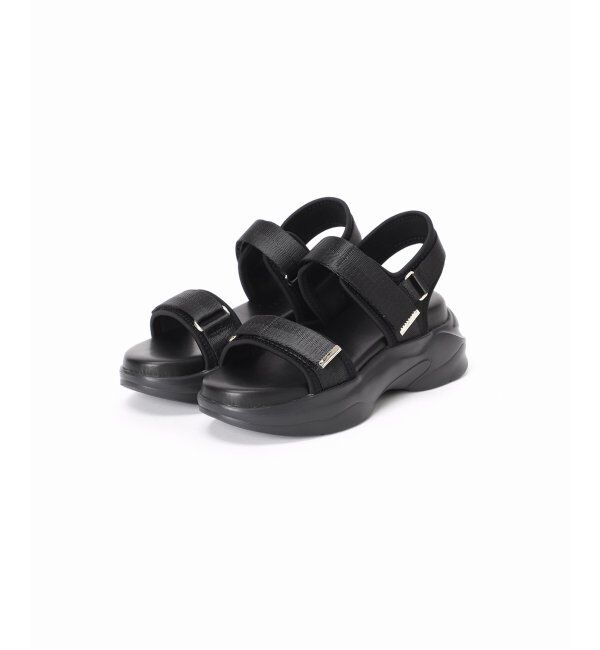  「COHINA&times;LE TALONコンビベルトスニーカーサンダル」|サンダル|